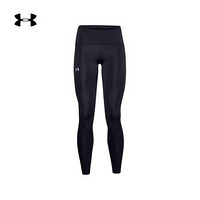 安德玛官方UA Fly Fast女子运动紧身裤Under Armour1356181 黑色001 L