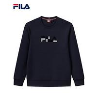 FILA斐乐 X 3.1 Phillip Lim 男士套头卫衣2020秋冬新款运动休闲 传奇蓝-NV L