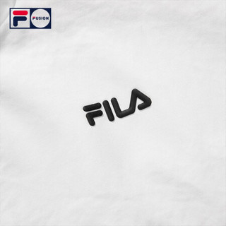 FILA FUSION斐乐女士运动外套2021春季新款宽松潮流运动茄克女 标准白-WT（宽松版型，建议拍小一码） 165/84A/M