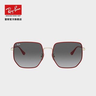 雷朋（Ray.Ban ）2021新春限定款太阳镜开车墨镜新年礼盒 0RB3764D 红色 尺寸59