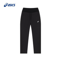 ASICS 亚瑟士 2021春夏女款舒适休闲运动长裤女式梭织长裤 黑色 S