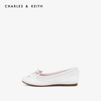 CHARLES＆KEITH 童鞋CK9-70900003独角兽造型设计女童舒适平底鞋 White白色 23