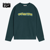 Onitsuka Tiger鬼塚虎 男子卫衣 圆领针织卫衣2181A348-002 绿色 M