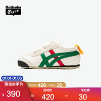 Onitsuka Tiger鬼塚虎婴幼童休闲运动鞋 MEXICO66 TS 1184A054-100 米黄色 19.5