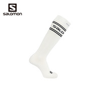 萨洛蒙（Salomon）户外运动滑雪长保暖筒袜 两双装 365 KNEE 2-PACK 白色 C14463 L