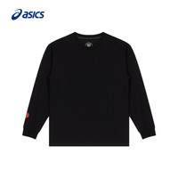 ASICS/亚瑟士 2021新年款春夏夹克/外套 男  男式CNY圆领卫衣 2031C510-001 黑色 S