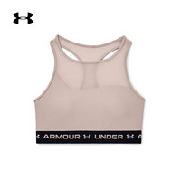 安德玛官方UA Crossback女子运动内衣—中强度Under Armour1360307 棕色679 M