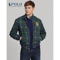 Ralph Lauren/拉夫劳伦男装 经典款格子图案棉质帆布夹克11172 D82-印度格布 L