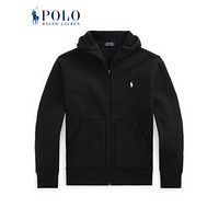 Ralph Lauren/拉夫劳伦男装 2020年冬季起绒布全拉链连帽衫13013 001-黑色 M