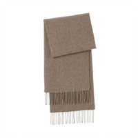 無印良品 MUJI 無印良品  羊毛 编织围巾 深咖啡色 ETC
