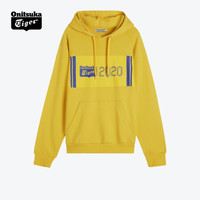 Onitsuka Tiger鬼塚虎连帽卫衣男女时尚简约  2183A441-119 黄色 S