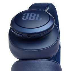 JBL 杰宝 LIVE 500BT 头戴式无线耳机 蓝色