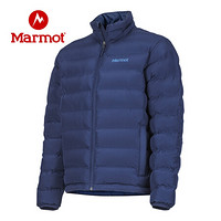 Marmot/土拨鼠秋冬运动时尚保暖防风立领面包棉服男户外 北极蓝2975 S 欧码偏大