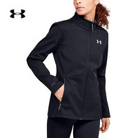 安德玛官方UA ColdGear女子运动训练夹克Under Armour1321442 黑色001 L