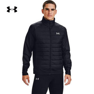 安德玛官方UA Insulate Hybrid男子跑步运动夹克Under Armour1355807 黑色001 M