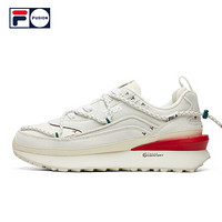 FILA FUSION 斐乐男子老爹鞋2020秋冬新款运动鞋休闲圣诞款JOGGER 灰/红/绿-GG 40