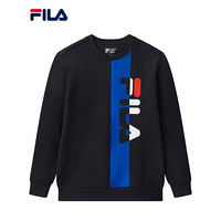 FILA 斐乐官方套头卫衣男子2020冬季新款休闲时尚运动套头衫宽松 传奇蓝-NV 185/104A/XXL