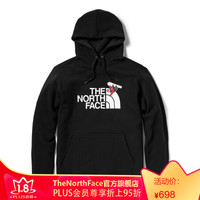 TheNorthFace北面卫衣情侣款户外舒适保暖上新|5JVQ JK3/黑色 M