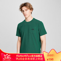 TheNorthFace北面短袖T恤情侣户外舒适透气上新|4NEV NL1/绿色 L