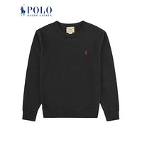 Ralph Lauren/拉夫劳伦男装 经典款服装染色起绒布运动衫12102 001-黑色 XS