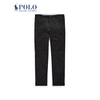 Ralph Lauren/拉夫劳伦男装 经典款弹力修身版型奇诺长裤11940 001-黑色 30/30