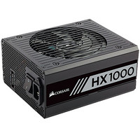 美商海盗船 HX1000 白金牌（92%）全模组ATX电源 1000W