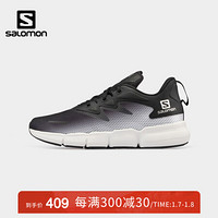 萨洛蒙（Salomon）男款 户外运动透气减震舒适包裹城市休闲跑步鞋 PREDICT FLOW 黑色 414038 UK8.5(42 2/3)