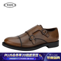 托德斯 TOD'S 2020秋冬 男士牛皮孟克鞋 棕色 40.5