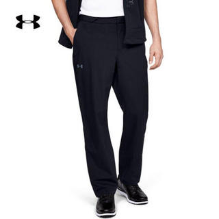 安德玛 官方UA Golf Rain男子高尔夫运动长裤Under Armour1342718 黑色001 M