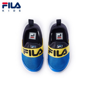 FILA KIDS 斐乐儿童小童2020年新款时尚童鞋休闲运动鞋 骑士蓝/传奇蓝-BN 21码/12.5cm