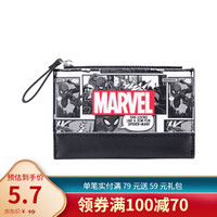 名创优品（MINISO）Marvel漫威 零钱包 迷你拉链钱袋休闲手包 漫威MARVEL拉链卡包（款式随机发送） *7件