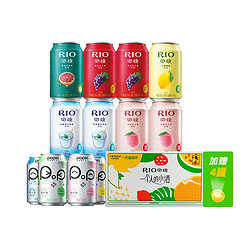 RIO 锐澳 猫超定制款12连包（330ml*8+330ml*4） *2件 +凑单品