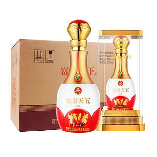 WULIANGYE 五粮液 富贵天下 珍藏 52%vol 浓香型白酒 500ml*6瓶 整箱装