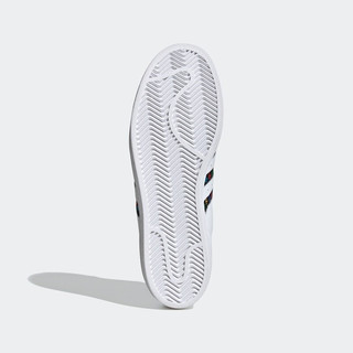 adidas 阿迪达斯 三叶草 SUPERSTAR FZ0059 男女运动鞋 白/1号黑色/金金属 36(220mm)