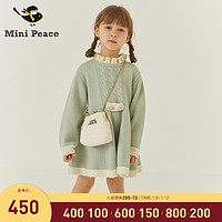 minipeace太平鸟童装针织女童连衣裙洋气F2FAA4355