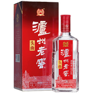 泸州老窖 头曲 55%vol 浓香型白酒 625ml*2瓶 礼盒装