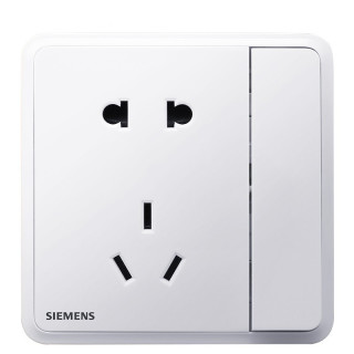 SIEMENS 西门子 灵蕴晨曦白系列 插座
