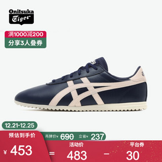 Onitsuka Tiger鬼塚虎 复古休闲鞋 轻便舒适 男女鞋 TAI-CHI-REB 藏青色 39