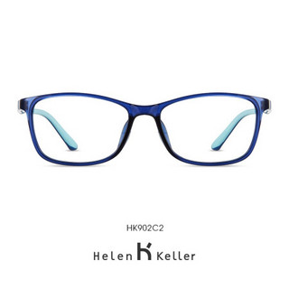海伦凯勒儿童防辐射眼镜架大闹天宫联名款防蓝光眼镜HK902 宇宙蓝C2