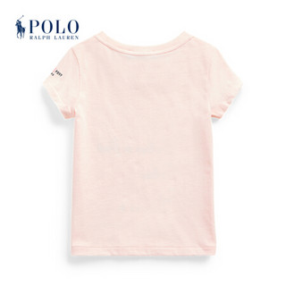 Ralph Lauren/拉夫劳伦女童 2020年冬季Pink Pony平纹针织T恤34577 650-粉红色 3/3T