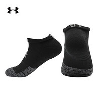 安德玛 官方UA No Show男女运动袜子—3双装Under Armour1346755 黑色001 XL