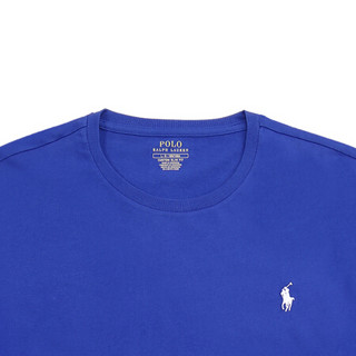 Ralph Lauren/拉夫劳伦男装 经典款棉质长袖圆领T恤12600 400-蓝色 XL