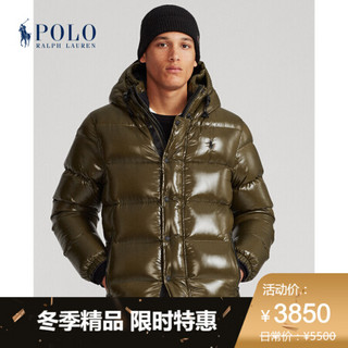 Ralph Lauren/拉夫劳伦男装 2020年秋季双风帽羽绒夹克12846 300-绿色 XXL