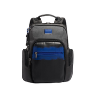 TUMI 途明 Alpha Bravo系列 男士尼龙双肩包 0232307BBL 蓝黑色 中号