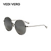 VEDI VERO 中性款枪色镜框枪色镜腿灰色镜片眼镜太阳镜 VJ147 GRY 60MM