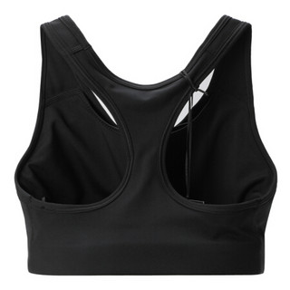 耐克 NIKE 女子 紧身服 AS NIKE SWOOSH BRA PAD 中强度支撑 运动服 BV3637-010 黑色 M码