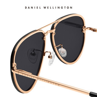 Daniel Wellington DanielWellington）DW太阳镜男女同款墨镜经典情侣飞行员眼镜阻隔紫外线M码 DW00900002