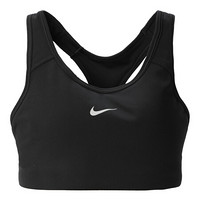 耐克 NIKE 女子 紧身服 AS NIKE SWOOSH BRA PAD 中强度支撑 运动服 BV3637-010 黑色 XL码