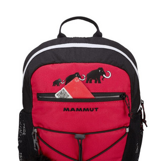 MAMMUT /猛犸象 Zip 女士/儿童安全背包舒适玩偶4L 黑色红色拼接 8L