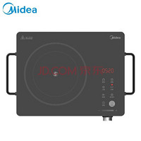 美的（Midea）电磁炉 电陶炉 家用旋控2200W大火力电磁灶双环控火 过温保护4D防水 C22-HST2208